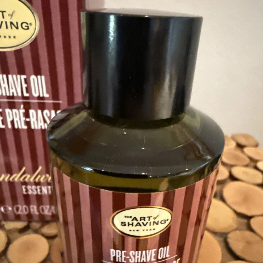 The Art of Shaving Pre-Shave‎ Oil Sandalwood 2 Oz / 60ml ~ New In Box